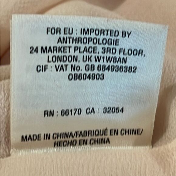 HEI HEI Pale Pink Zip Front Blouse Jacket - Size Medium - Picture 12 of 13